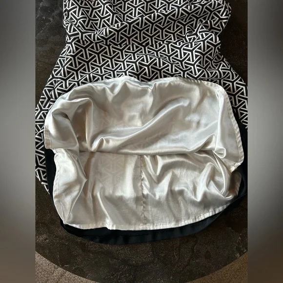 📦LAST CHANCE: DONATING📦 Alex Marie | Black and White Patterned Dress - Picture 6 of 10
